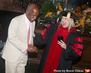 Dorian Harewood and VP & Chief Alumni Officer at the Cincinnati College Conservatory  Photo
