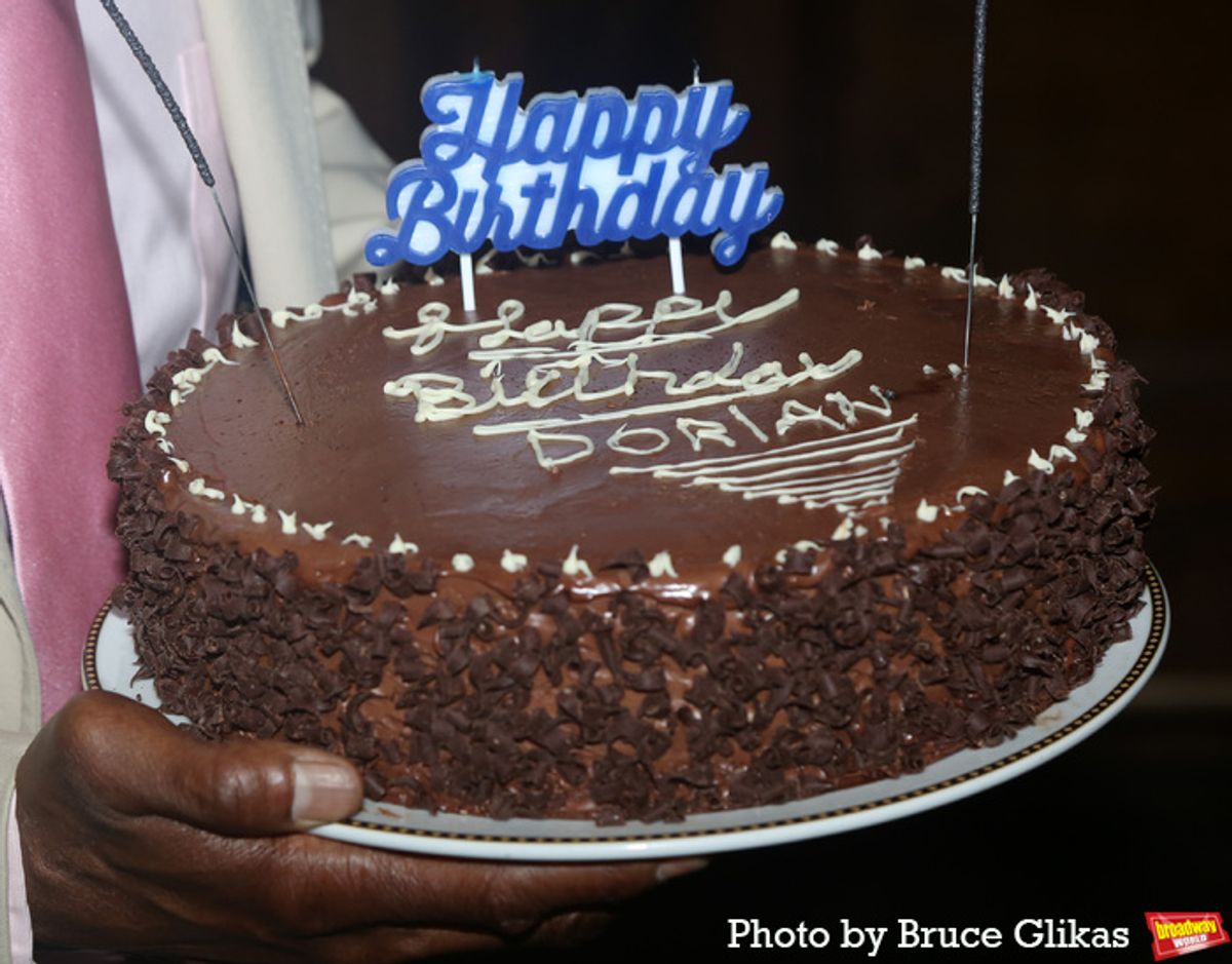 Dorian Harewood Birthday Cake at 
