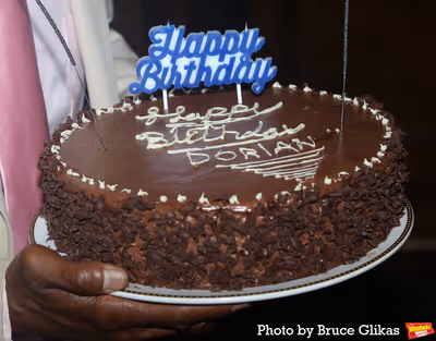 Dorian Harewood Birthday Cake Photo
