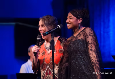 Susie Mosher and Kyra Lee. Photo credit: Conor Weiss. Photo
