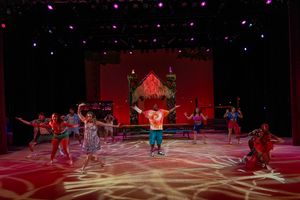 Domingo Reyes and the Cast of Jimmy Buffett's Escape to Margaritaville @ BroadwayWorld Domingo Reyes and the Cast of Jimmy Buffett's Escape to Margaritaville Photo