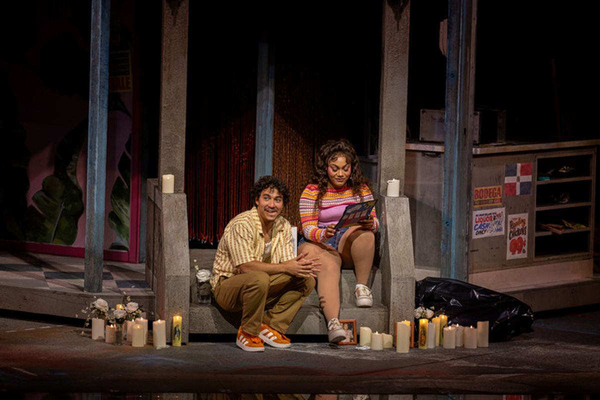 Benji Santiago, Ariana Burks at 