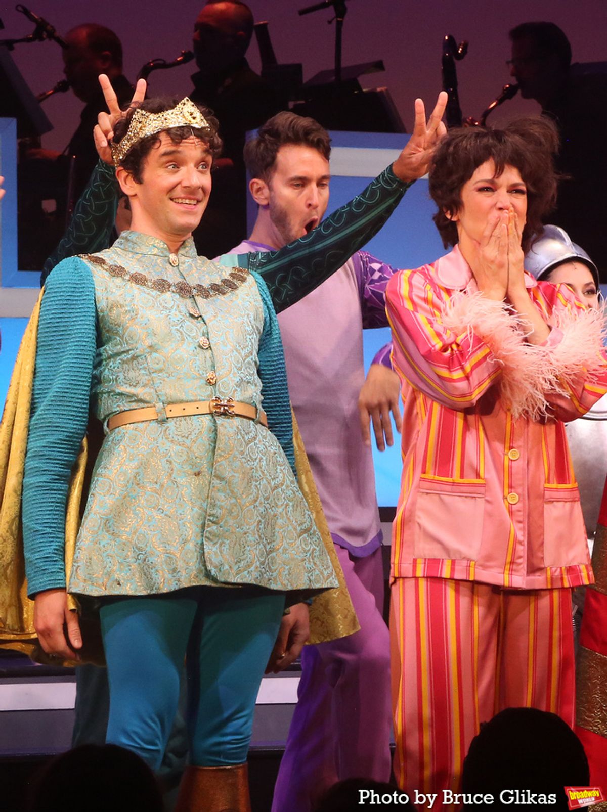 Michael Urie and Sutton Foster at 