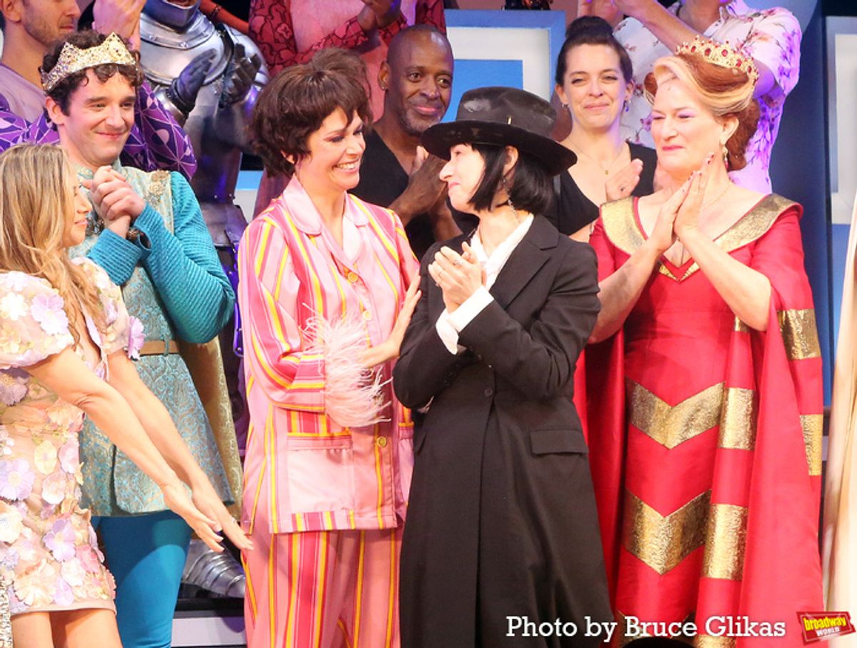 Choreographer Lorin Latarro, Michael Urie, Sutton Foster, Amy Sherman-Palladino and Ana Gasteyer at 