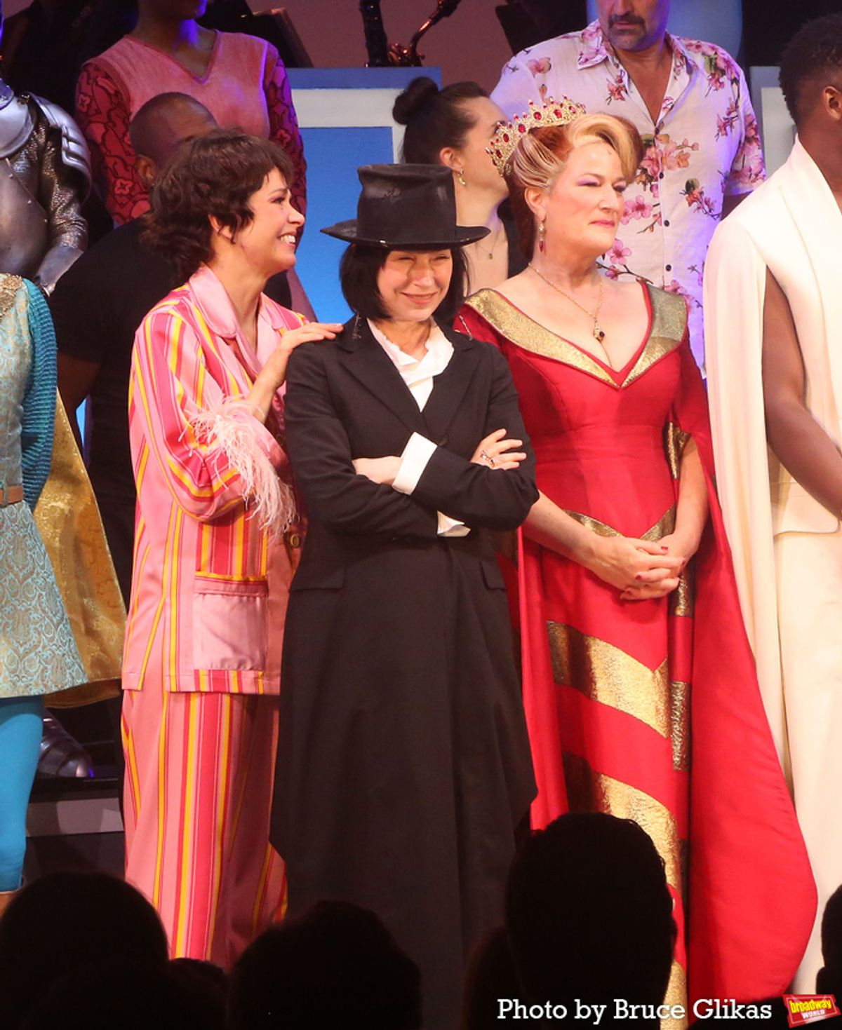Sutton Foster, Amy Sherman-Palladino and Ana Gasteyer at 