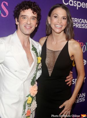 Michael Urie and Sutton Foster @ BroadwayWorld Michael Urie and Sutton Foster Photo