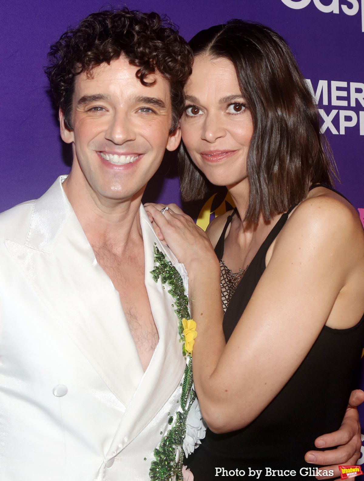 Michael Urie and Sutton Foster at 