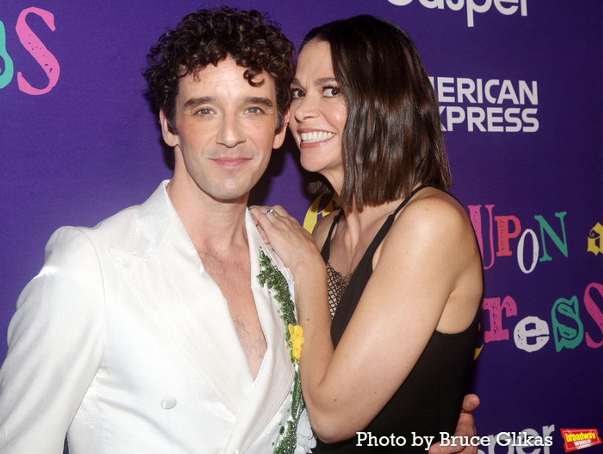 Michael Urie and Sutton Foster at 