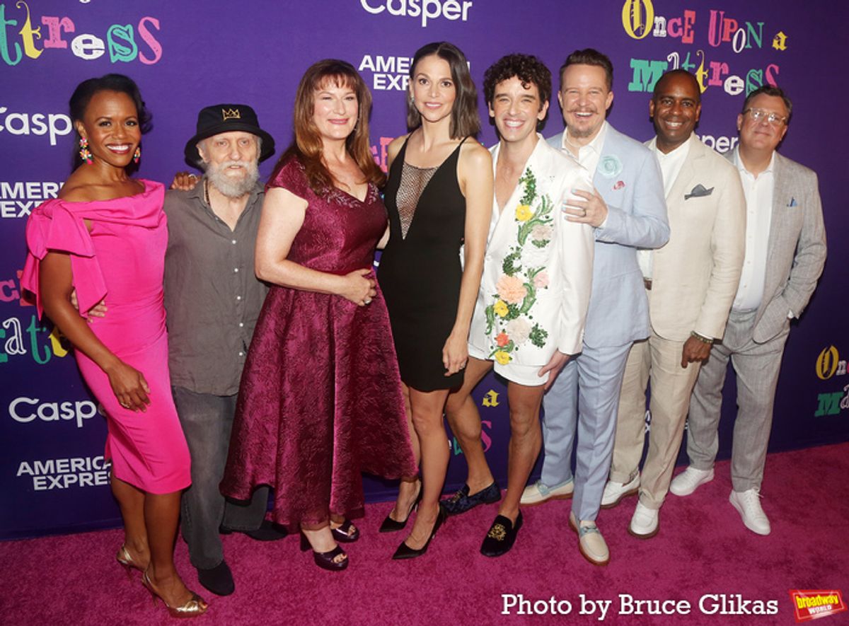 Nikki Renee Daniels, David Patrick Kelly, Ana Gasteyer, Sutton Foster, Michael Urie, Will Chase, Daniel Breaker and Brooks Ashmanskas  at 