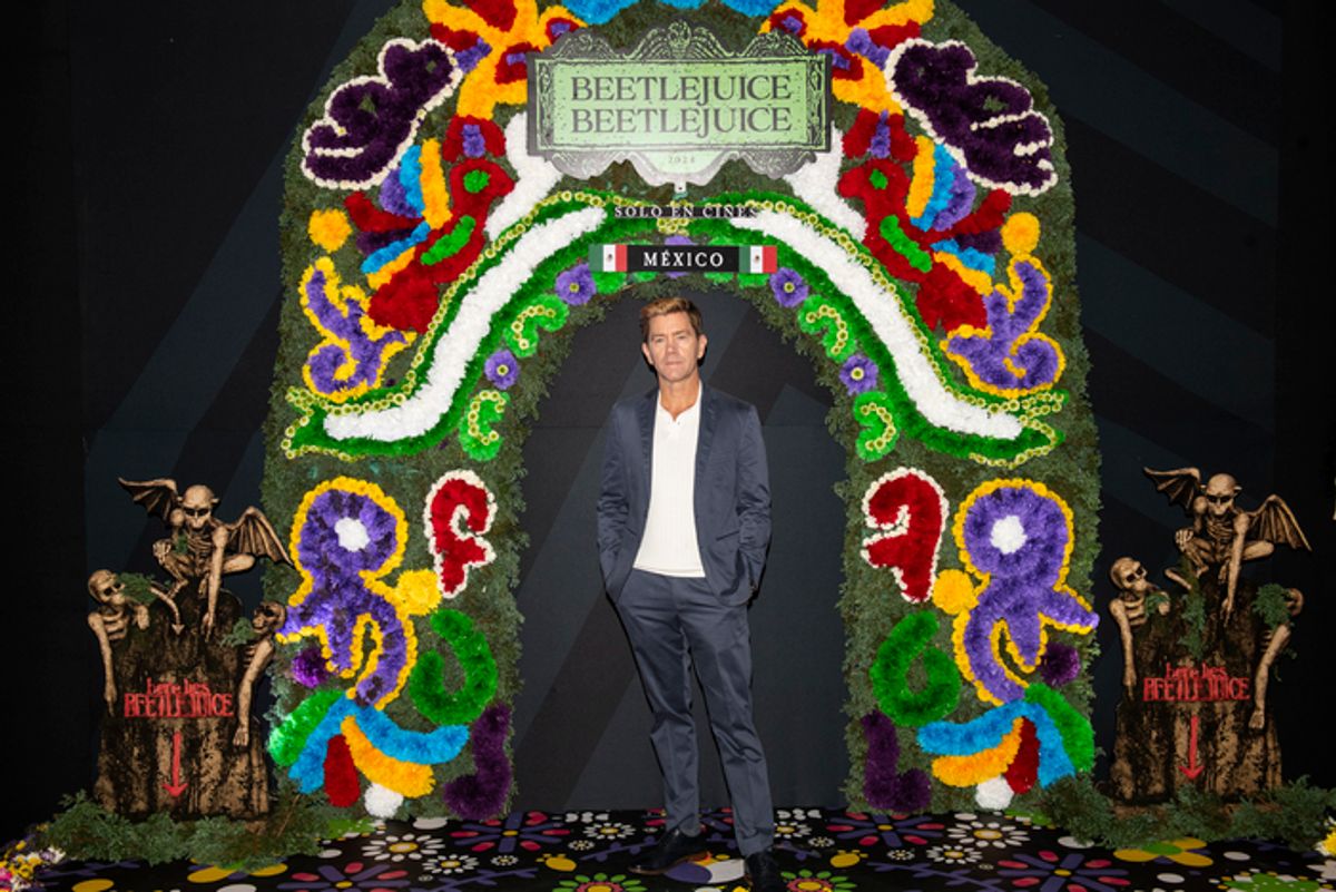 Producer Tommy Harper attends the Photo Call for Warner Bros. Pictures' BEETLEJUICE BEETLEJUICE in Mexico City on August 13, 2024 at 