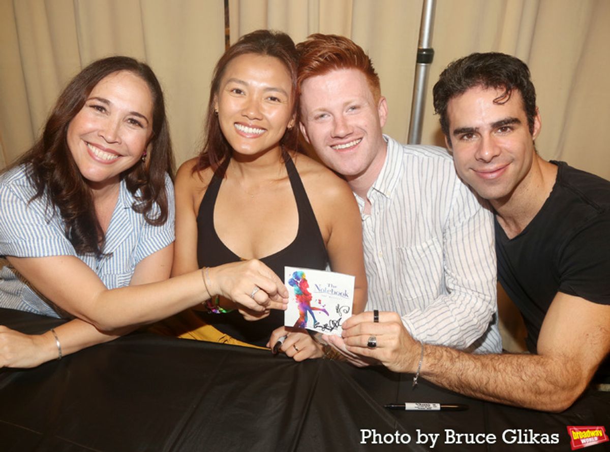 Andrea Burns, Dorcas Leung, Carson Stewart and Chase Del Rey at 