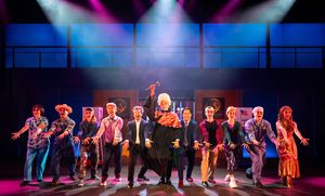 Andrew Cristi and the cast Photo