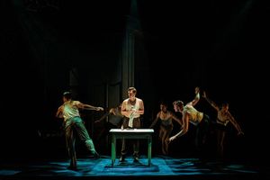 Louis Jannuzzi III and the ensemble of The REV Theatre Company’s production of BAND Photo