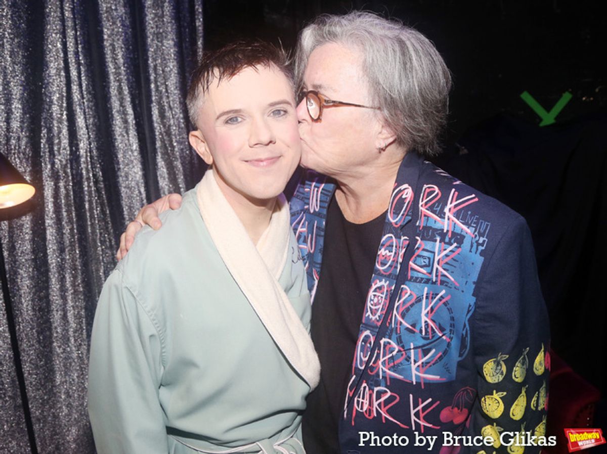 Cole Escola and Rosie O'Donnell at 