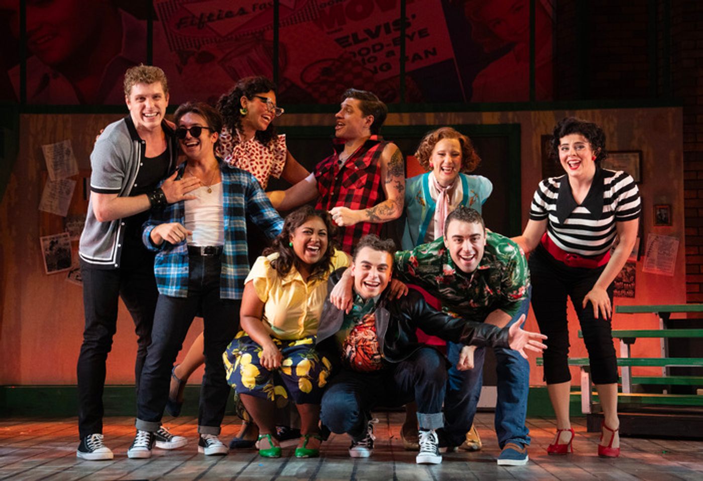 Photos: GREASE is Now Playing at Bucks County Playhouse Photos: GREASE is Now Playing at Bucks County Playhouse Image