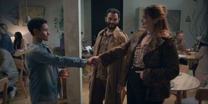 Ariana DeBose as Chef, Arian Moayed as Andreas and Barbie Ferreira as Lucia
@ BroadwayWorld Ariana DeBose as Chef, Arian Moayed as Andreas and Barbie Ferreira as Lucia
Photo