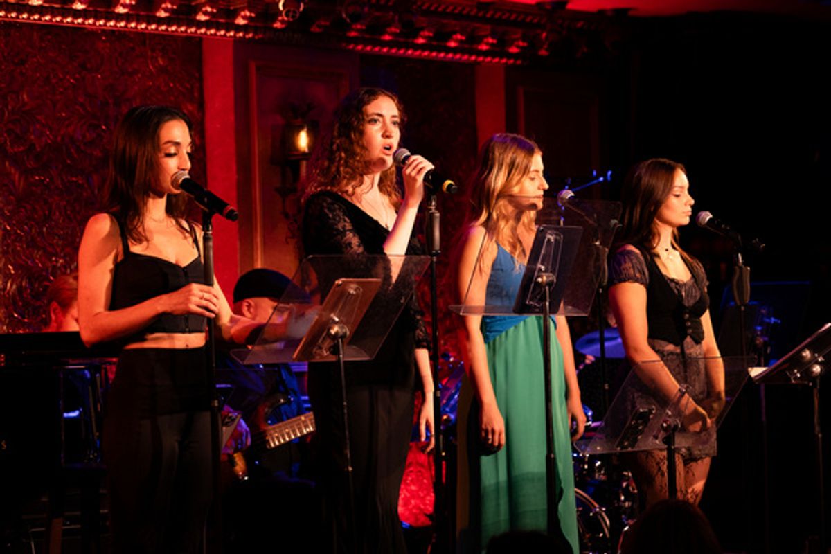 Julia Macchio, Elizabeth Mandell, Josie Axelson, Mia Rose at 