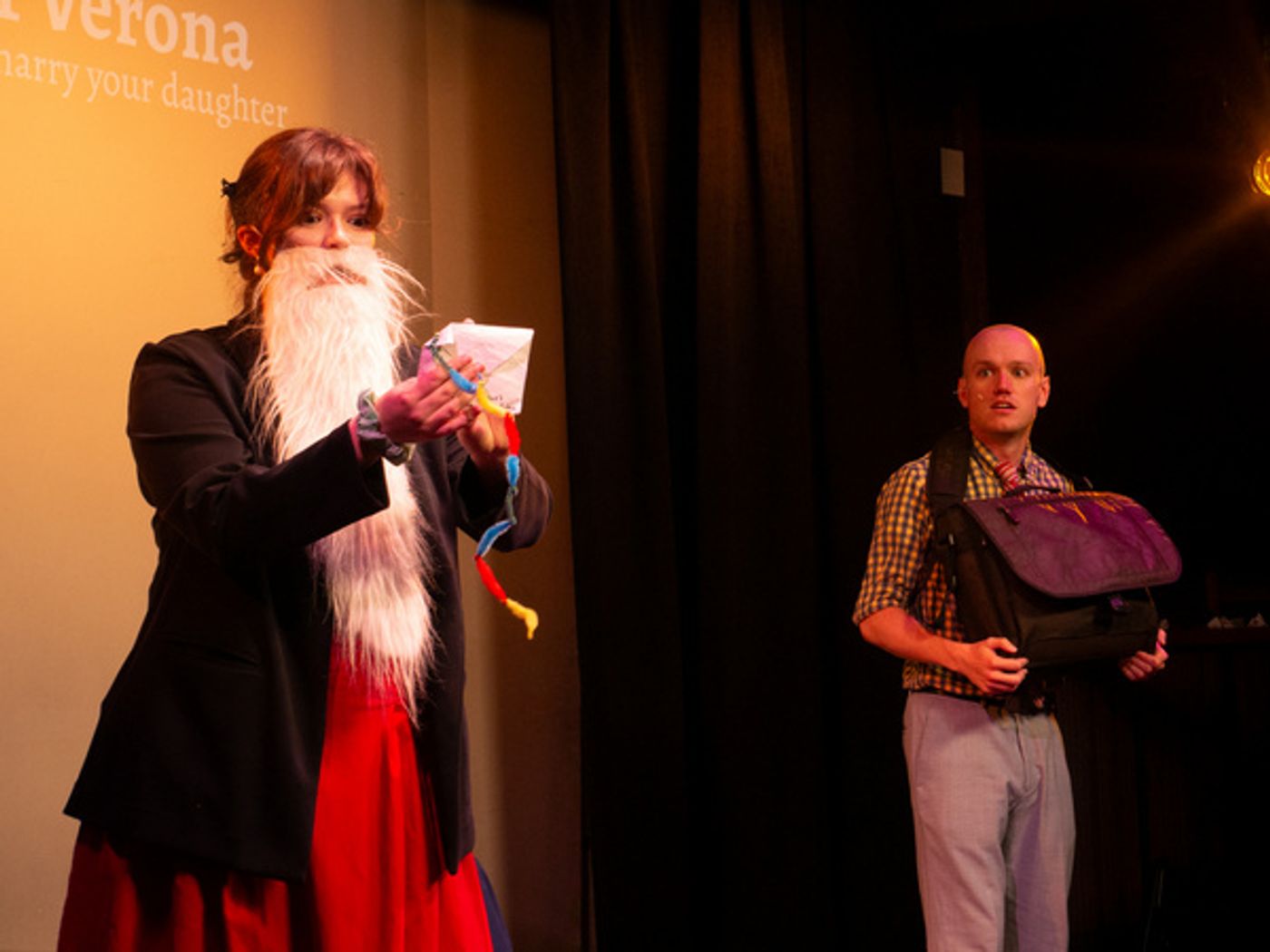 Photos: SHAKESPEARE TRANSLATE: THE COMPLETE WORKS at Caveat Photos: SHAKESPEARE TRANSLATE: THE COMPLETE WORKS at Caveat Image