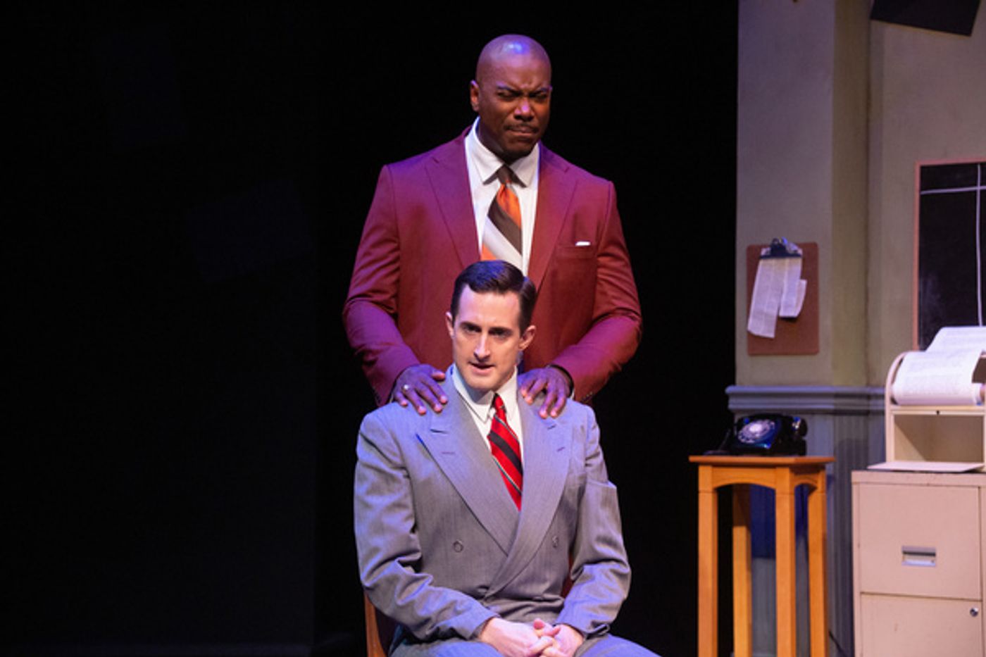 Photos: THE DOUBLE V at International City Theatre Photos: THE DOUBLE V at International City Theatre Image