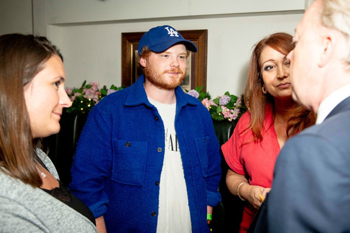 Sam Williams attends The 39 Steps press night afterparty at Walkers of Whitehall, London. Picture date: Monday 19th August 2024. Credit: DavidJensen at 