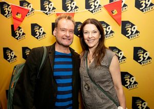Alun Hood and Josefina Gabrielle attend The 39 Steps press night afterparty at Walkers of Whitehall, London. Picture date: Monday 19th August 2024. Credit: DavidJensen @ BroadwayWorld Alun Hood and Josefina Gabrielle attend The 39 Steps press night afterparty at Walker Photo