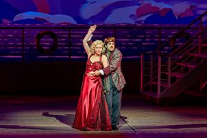 Jeanna de Wall and George Abud @ BroadwayWorld Jeanna de Wall and George Abud Photo