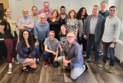 The York Theatre Company and the full company  Photo