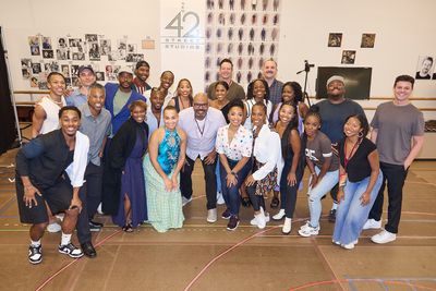 The Cast of A Wonderful World- The Louis Armstrong Musical Photo