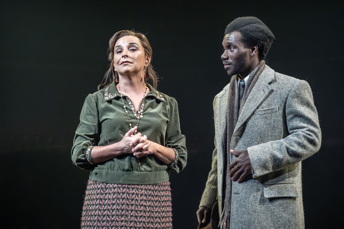 Sally Ann Triplett, MIchael Ahomka-Lindsay at 