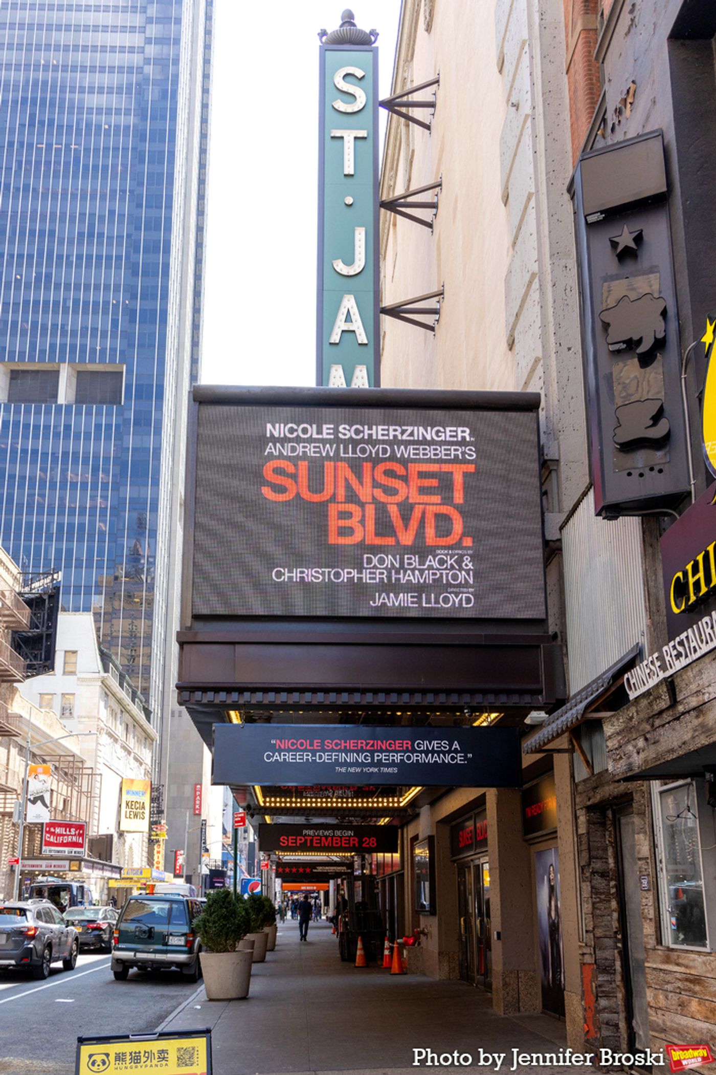 Up on the Marquee: SUNSET BLVD.  Image