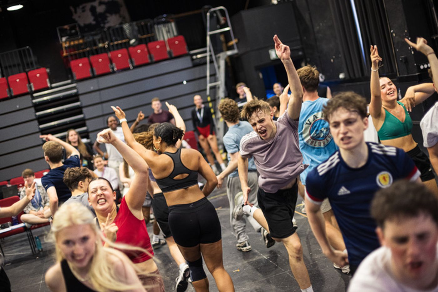 Photos: The National Youth Music Theatre In Rehearsal for OUR HOUSE  Image