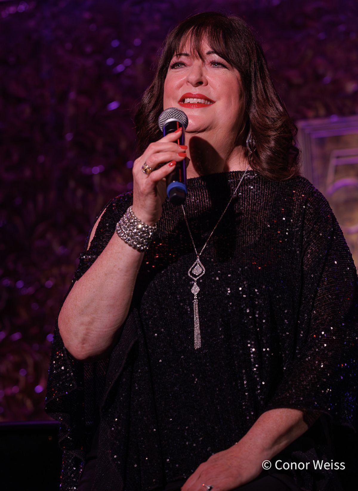 Ann Hampton Callaway. Photo credit: Conor Weiss at Photos: Highlights from Ann Hampton Callaway's FINDING BEAUTY at 54 Below