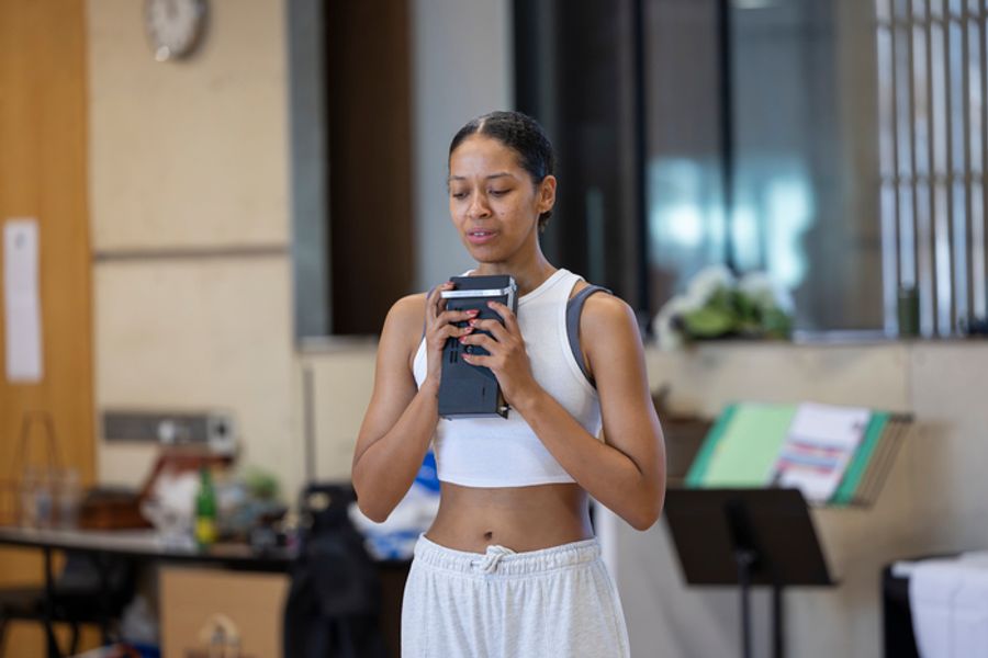 Photos: Young Vic's A FACE IN THE CROWD Starring Karimloo and Lucas in Rehearsal Image