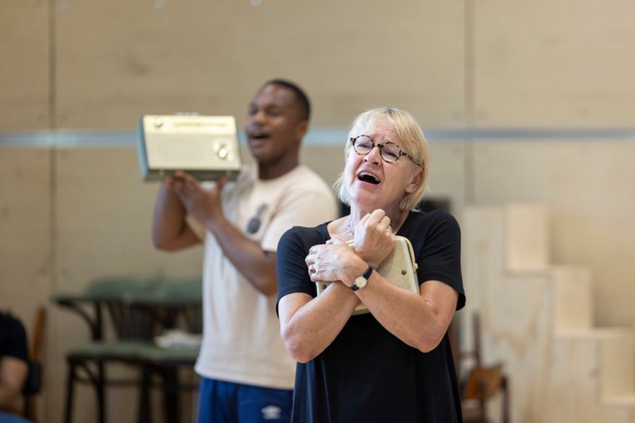 Photos: Young Vic's A FACE IN THE CROWD Starring Karimloo and Lucas in Rehearsal Image