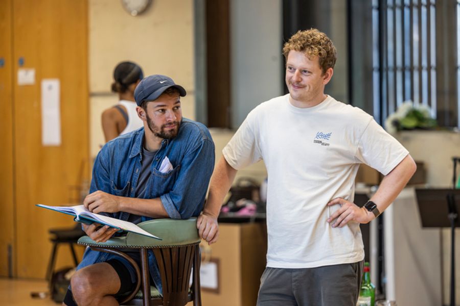 Photos: Young Vic's A FACE IN THE CROWD Starring Karimloo and Lucas in Rehearsal Image