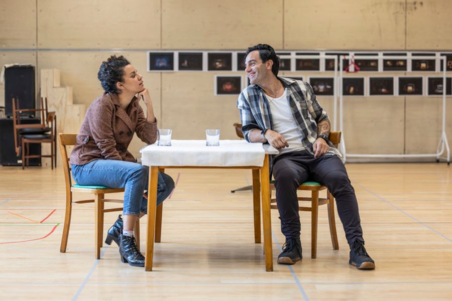 Photos: Young Vic's A FACE IN THE CROWD Starring Karimloo and Lucas in Rehearsal Image