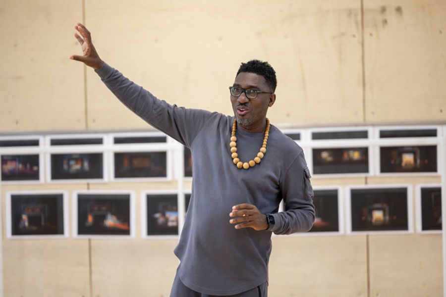 Photos: Young Vic's A FACE IN THE CROWD Starring Karimloo and Lucas in Rehearsal Image