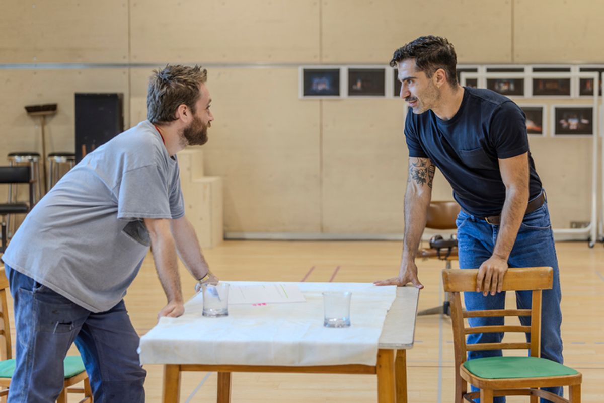 Olly Dobson and Stavros Demetraki at 