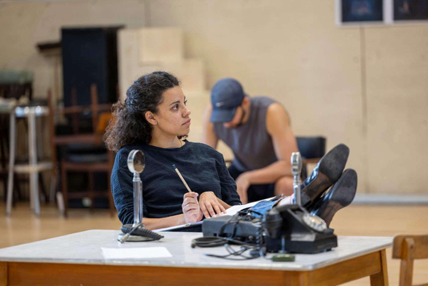 Photos: Young Vic's A FACE IN THE CROWD Starring Karimloo and Lucas in Rehearsal  Image