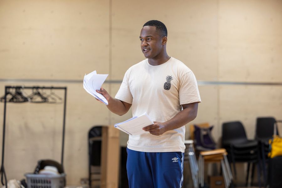 Photos: Young Vic's A FACE IN THE CROWD Starring Karimloo and Lucas in Rehearsal Image