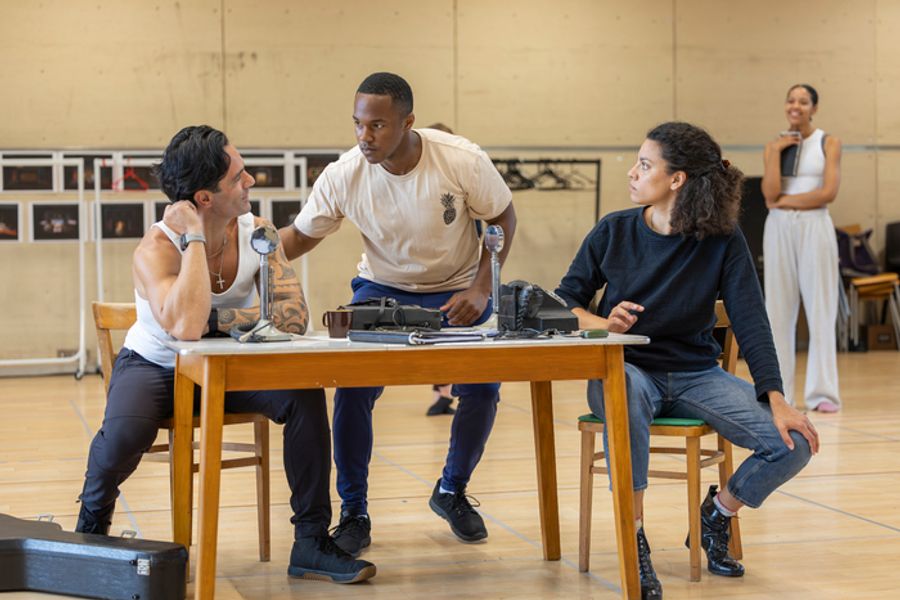 Photos: Young Vic's A FACE IN THE CROWD Starring Karimloo and Lucas in Rehearsal Image