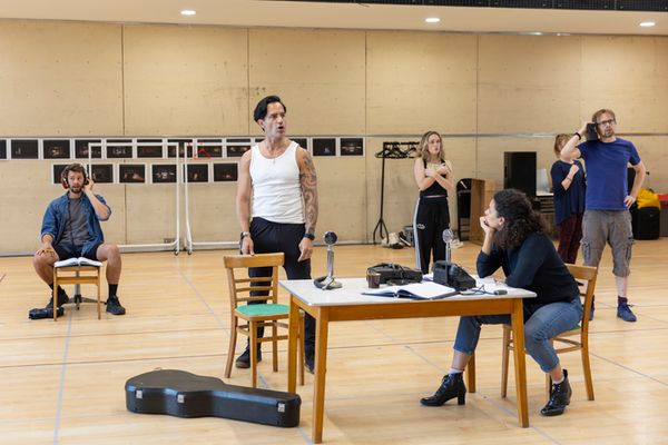 Ramin Karimloo, Anoushka Lucas, and Company Photo