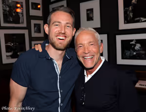 Isaac Knox, Dave Koz @ BroadwayWorld Isaac Knox, Dave Koz Photo