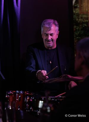 David Silliman on drums. Photo credit: Conor Weiss Photo