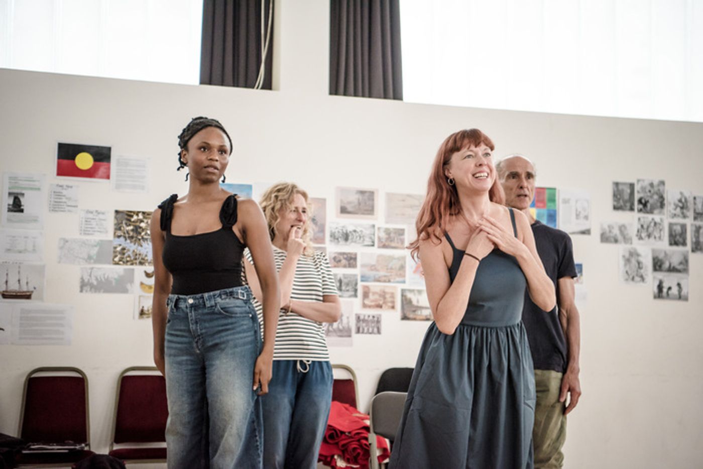 Photos: OUR COUNTRY'S GOOD at Lyric Hammersmith Theatre in Rehearsal  Image