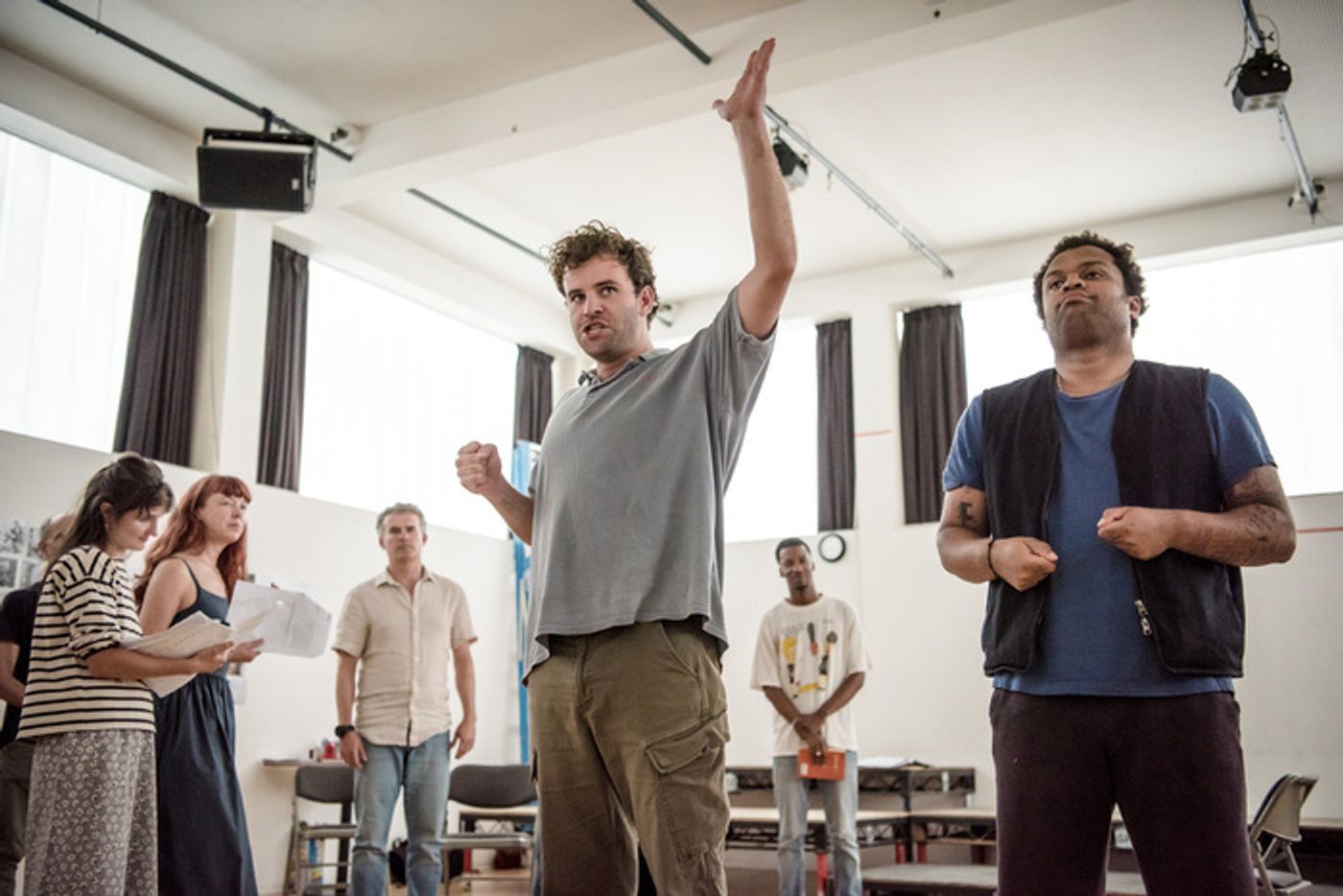 Photos: OUR COUNTRY'S GOOD at Lyric Hammersmith Theatre in Rehearsal  Image