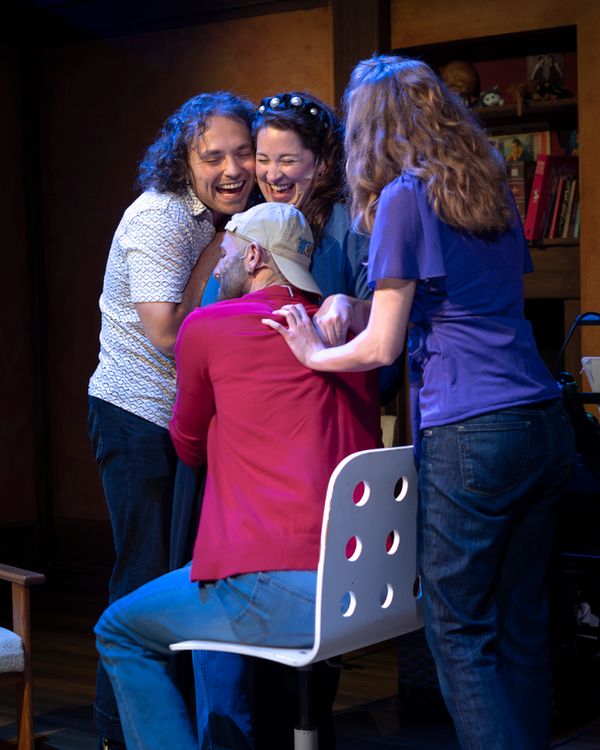 Back: Jonah Cochin, Lexi Alioto, Shannon McEldowney Front: Casey Coppes Photo