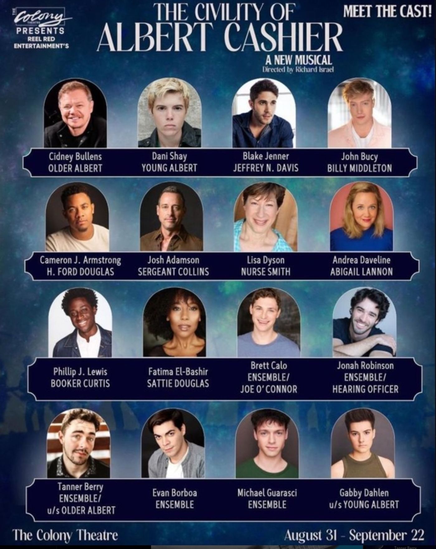 Interview: Cid Bullens on THE CIVILITY OF ALBERT CASHIER at The Colony Theatre Interview: Cid Bullens on THE CIVILITY OF ALBERT CASHIER at The Colony Theatre Image