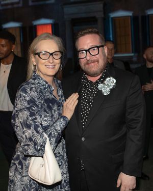 MERYL STREEP and MICHAEL CYRIL CREIGHTON @ BroadwayWorld MERYL STREEP and MICHAEL CYRIL CREIGHTON Photo