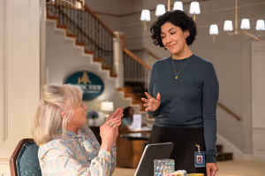 Susan Ruttan and Stephanie Beatriz @ BroadwayWorld Susan Ruttan and Stephanie Beatriz Photo